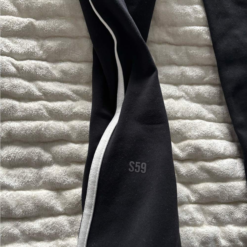 SPLITS59 Stripped Icon Leggings Black/White XL - Picture 7 of 8